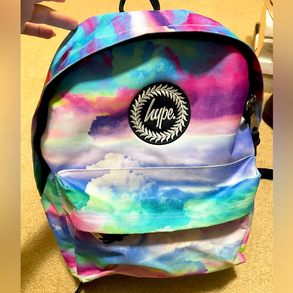 Hype Rainbow Cloud Backpack **Brand New**